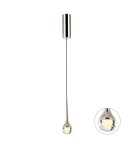 LED pendant lamps - Orlicki Design Crima Pendant Gold LED 1x6W 3000K - product 1