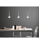 LED pendant lamps - Orlicki Design Crima Cromo Pendant Chrome LED 1x6W 3000K - product 2
