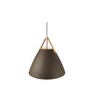 Scandinavian style pendant lamps - DFTP by NORDLUX STRAP Pendant Lamp E27 40W Metal Beige. - product 6