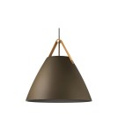 Scandinavian style pendant lamps - DFTP by NORDLUX STRAP Pendant Lamp E27 40W Metal Beige. - product 7
