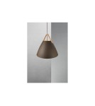 Scandinavian style pendant lamps - DFTP by NORDLUX STRAP Pendant Lamp E27 40W Metal Beige. - product 8