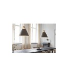 Scandinavian style pendant lamps - DFTP by NORDLUX STRAP Pendant Lamp E27 40W Metal Beige. - product 11