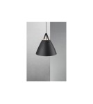 Scandinavian style pendant lamps - DFTP by NORDLUX STRAP Pendant Lamp E27 40W Metal Black - product 9