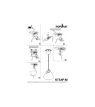 Scandinavian style pendant lamps - DFTP by NORDLUX STRAP Pendant Lamp E27 40W Metal Black - product 14