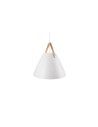 DFTP by NORDLUX STRAP Lampa Wisząca E27 40W Metal Biały