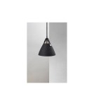 Scandinavian style pendant lamps - DFTP by NORDLUX STRAP Pendant Lamp GU10 40W Metal Black - product 4