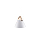 Scandinavian style pendant lamps - DFTP by NORDLUX STRAP GU10 40W Metal Pendant Lamp White - product 1