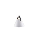 Scandinavian style pendant lamps - DFTP by NORDLUX STRAP GU10 40W Metal Pendant Lamp White - product 2