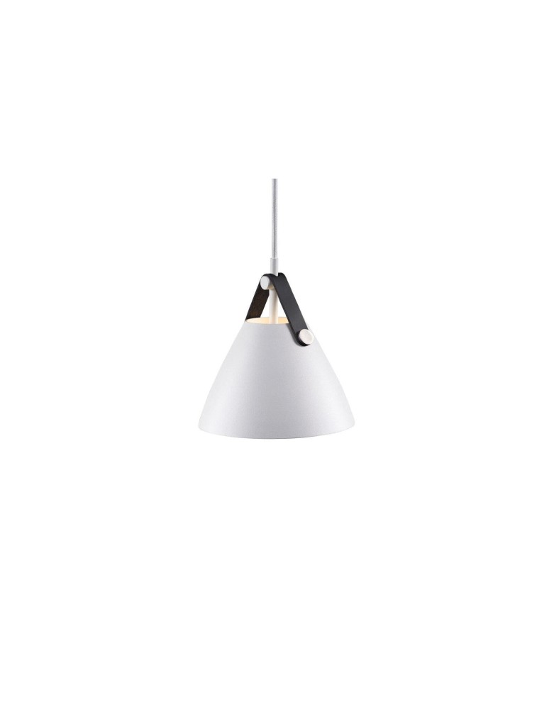 Scandinavian style pendant lamps - DFTP by NORDLUX STRAP GU10 40W Metal Pendant Lamp White - product kolory-swiatla.pl 2