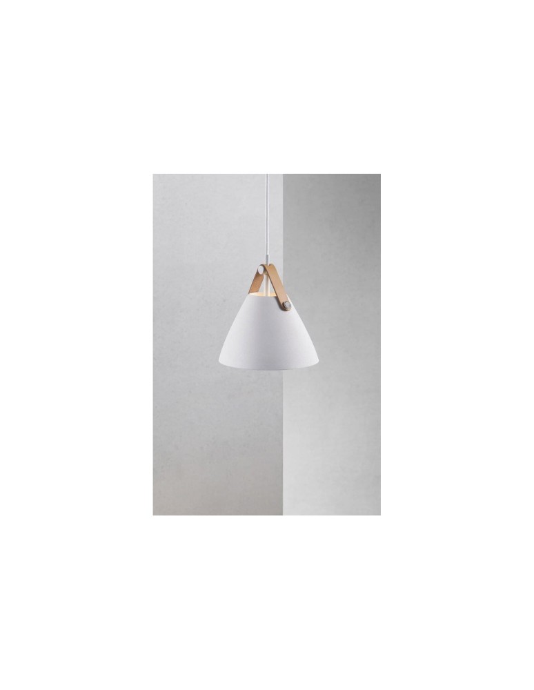 Scandinavian style pendant lamps - DFTP by NORDLUX STRAP GU10 40W Metal Pendant Lamp White - product kolory-swiatla.pl 3