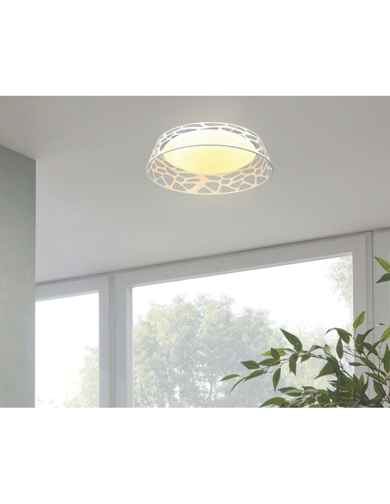 Modern ceiling lamps - Orlicki Design Forina Bianco Plafond PL LED 48W 3000K - product kolory-swiatla.pl 2