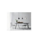 Scandinavian style pendant lamps - DFTP by NORDLUX PURE Pendant Lamp E27 40W Metal Grey. - product 3