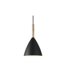 Scandinavian style pendant lamps - DFTP by NORDLUX PURE Pendant Lamp E27 40W Metal Black - product 5