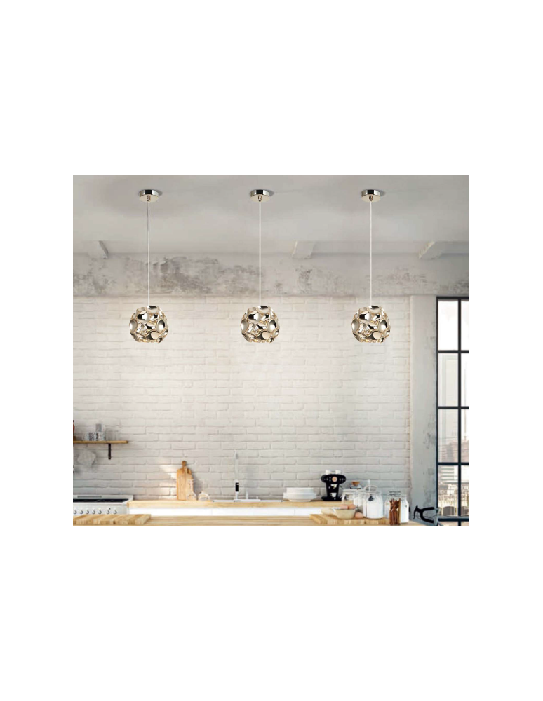 Pendant lamps - Orlicki Design Carera Gold S Pendant 1xG9 - product kolory-swiatla.pl 2