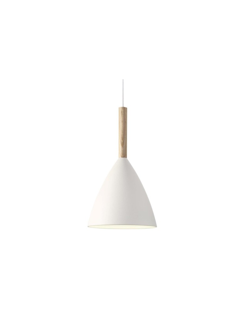 Scandinavian style pendant lamps - DFTP by NORDLUX PURE Pendant Lamp E27 40W Metal White - product kolory-swiatla.pl 6