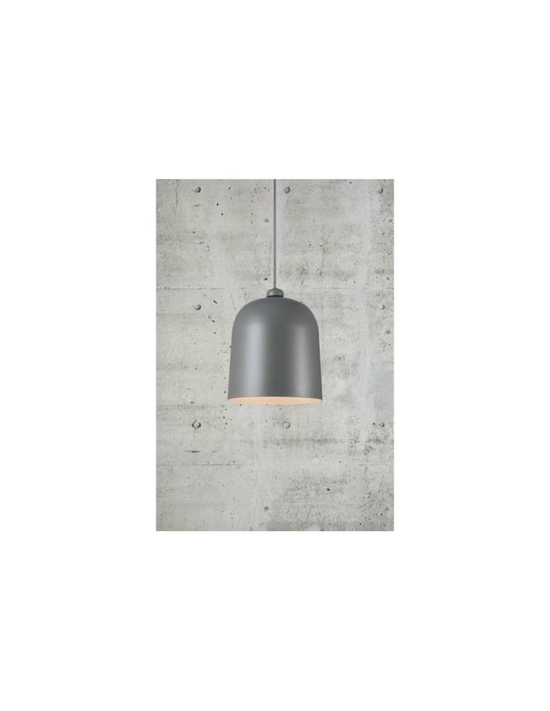 Scandinavian style pendant lamps - DFTP by NORDLUX ANGLE Pendant Lamp E27 60W Metal Grey. - product kolory-swiatla.pl 6