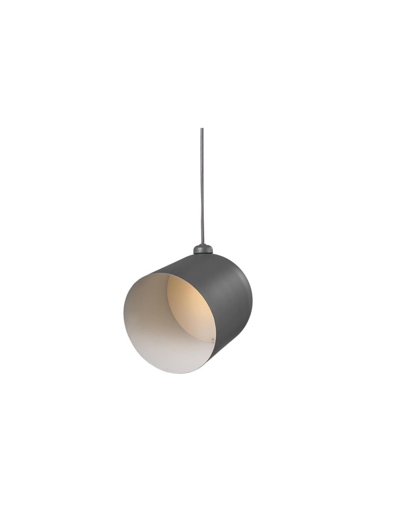 Scandinavian style pendant lamps - DFTP by NORDLUX ANGLE Pendant Lamp E27 60W Metal Grey. - product kolory-swiatla.pl 9