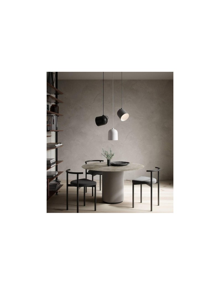 Scandinavian style pendant lamps - DFTP by NORDLUX ANGLE Pendant Lamp E27 60W Metal Grey. - product kolory-swiatla.pl 11