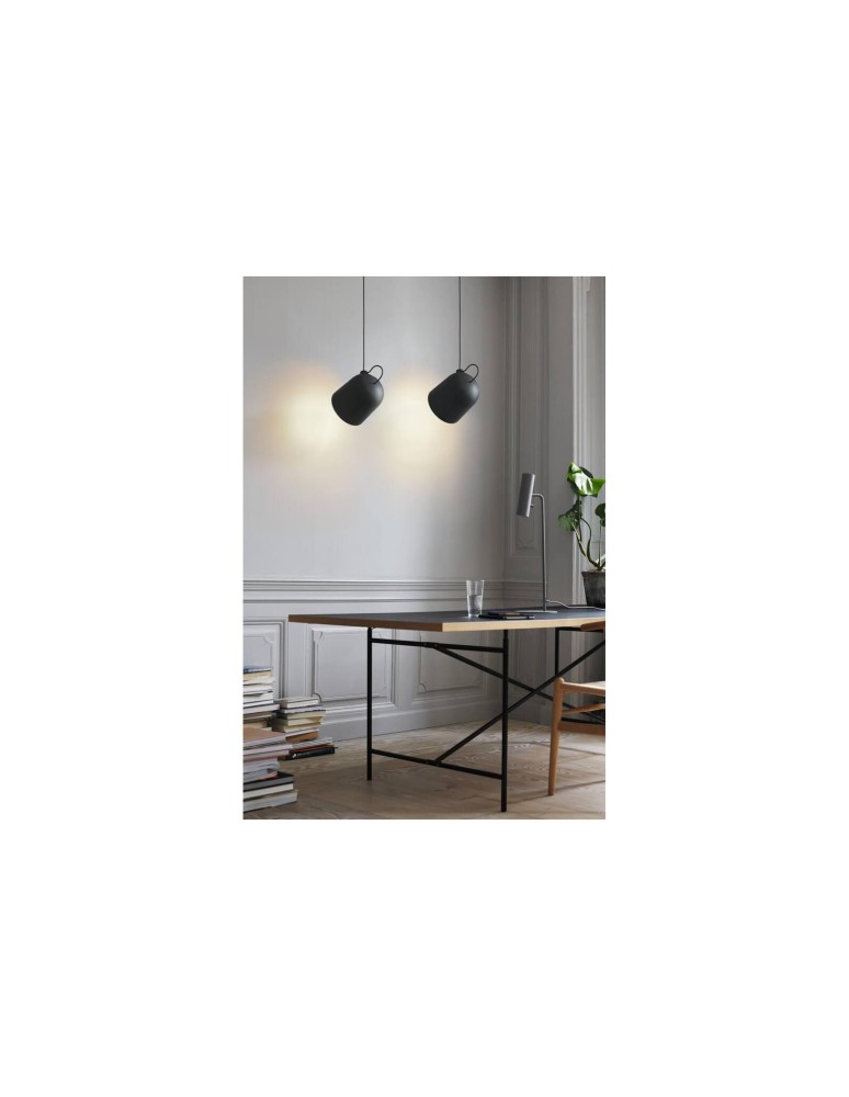 Scandinavian style pendant lamps - DFTP by NORDLUX ANGLE Pendant Lamp E27 60W Metal Black - product kolory-swiatla.pl 7