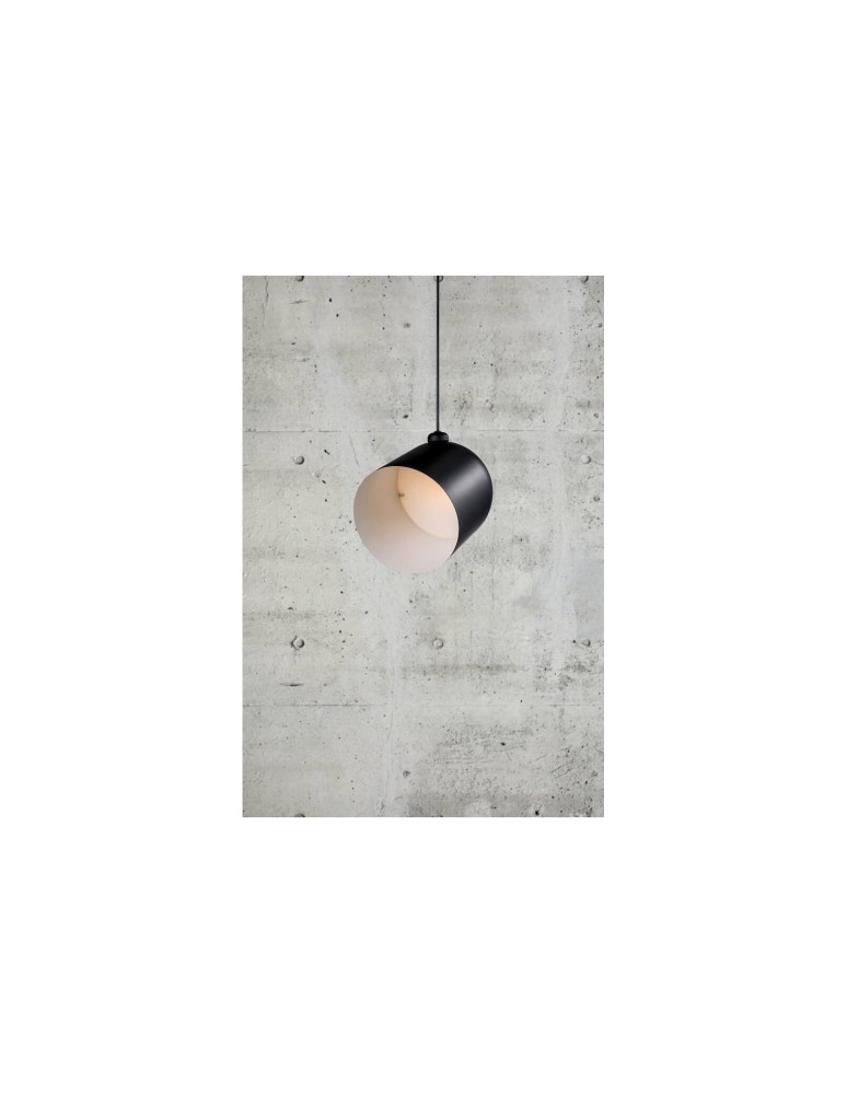 Scandinavian style pendant lamps - DFTP by NORDLUX ANGLE Pendant Lamp E27 60W Metal Black - product kolory-swiatla.pl 11