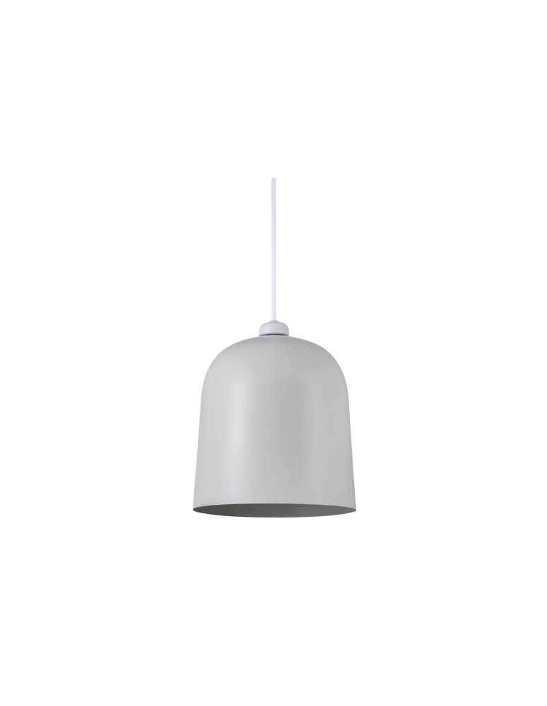Scandinavian style pendant lamps - DFTP by NORDLUX ANGLE Pendant Lamp E27 60W Metal White/Grey - product kolory-swiatla.pl 3