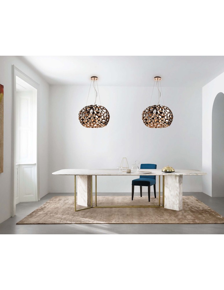 Pendant lamps - Orlicki Design Carera Gold Pendant 6xG9 - product kolory-swiatla.pl 2