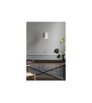 Scandinavian style pendant lamps - DFTP by NORDLUX ANGLE Pendant Lamp E27 60W Metal White/Grey - product 6