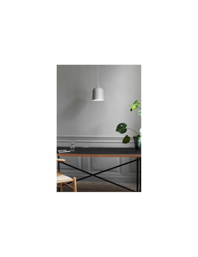 Scandinavian style pendant lamps - DFTP by NORDLUX ANGLE Pendant Lamp E27 60W Metal White/Grey - product kolory-swiatla.pl 6
