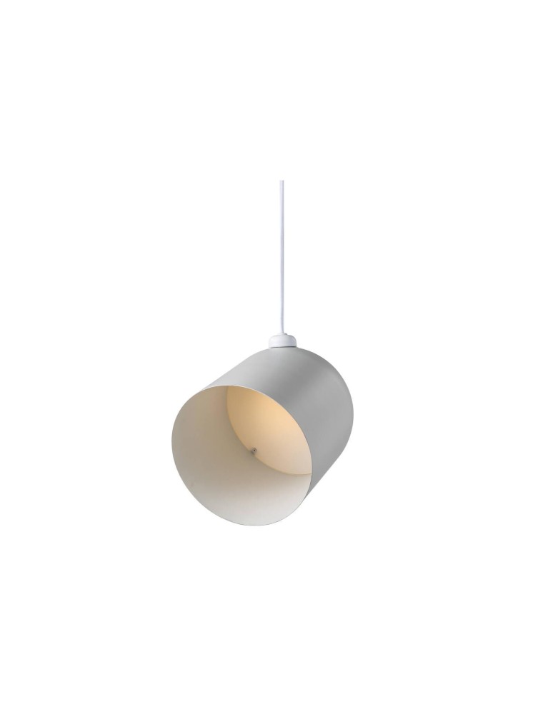 Scandinavian style pendant lamps - DFTP by NORDLUX ANGLE Pendant Lamp E27 60W Metal White/Grey - product kolory-swiatla.pl 8
