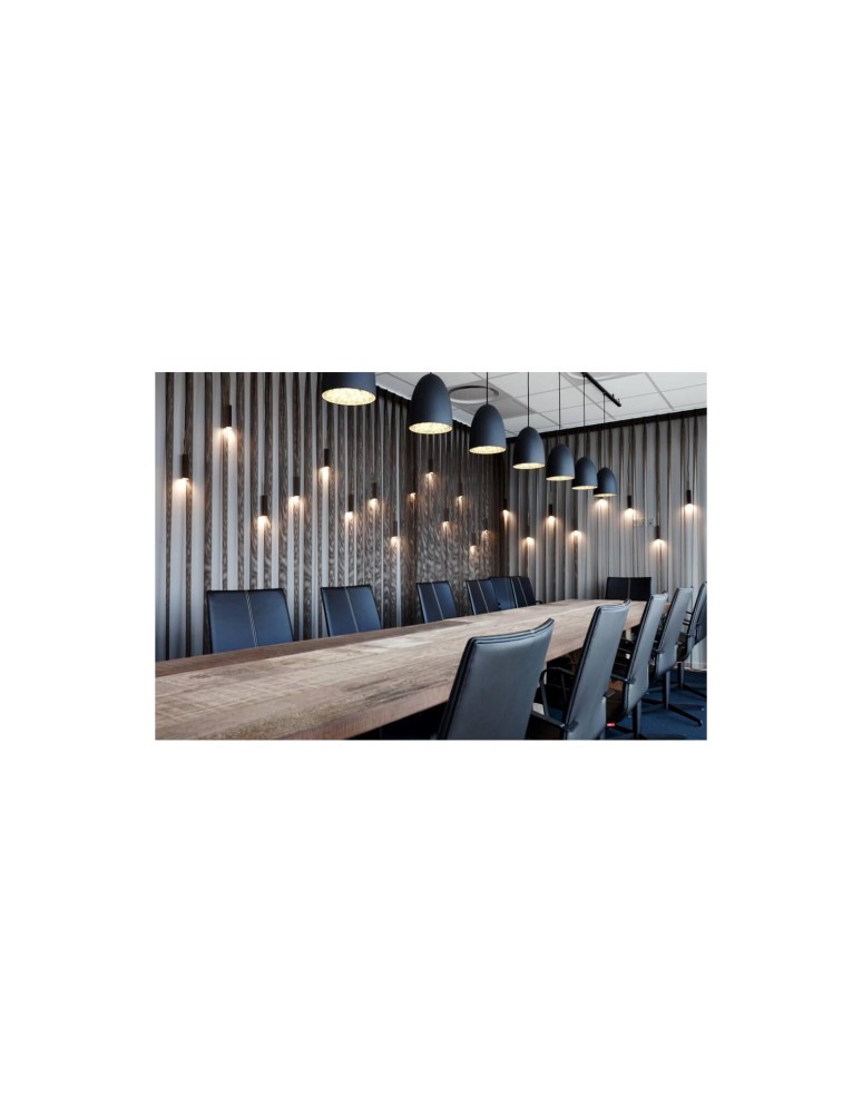 Scandinavian style pendant lamps - DFTP by NORDLUX NEXUS Pendant Lamp E27 40W Metal Black - product kolory-swiatla.pl 3