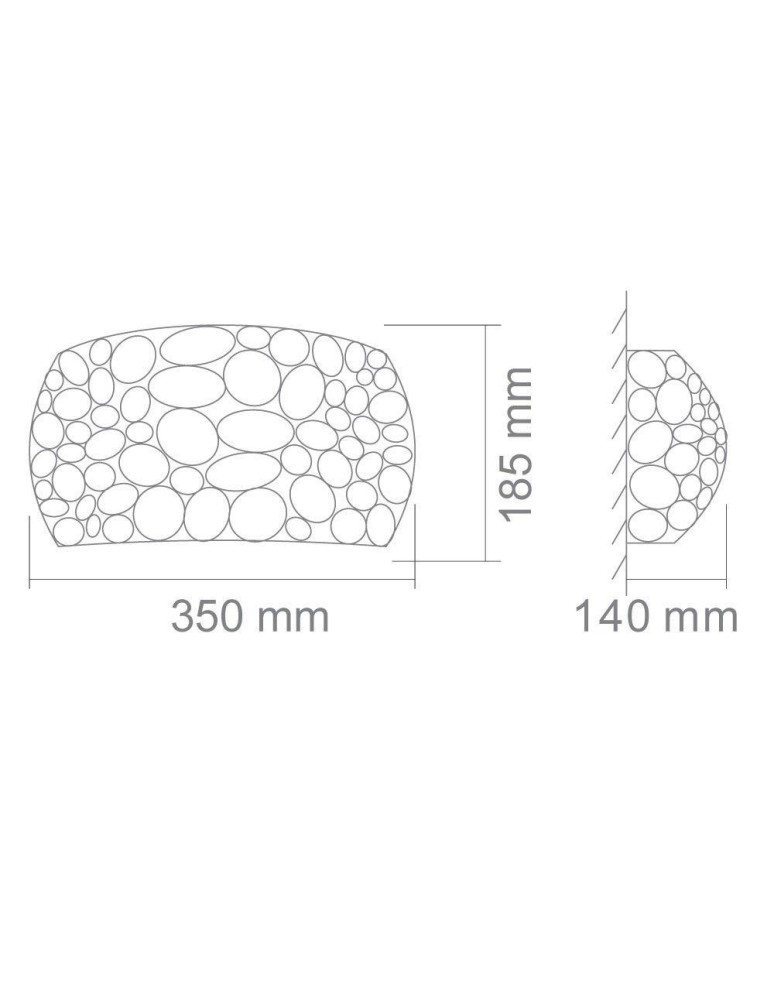 Glamour wall lamps - Orlicki Design Carera Gold Parette Wall lamp 1xG9 - product kolory-swiatla.pl 3
