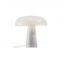 DFTP by NORDLUX GLOSSY Lampa Stołowa E27 15W Marmur Opal Biały