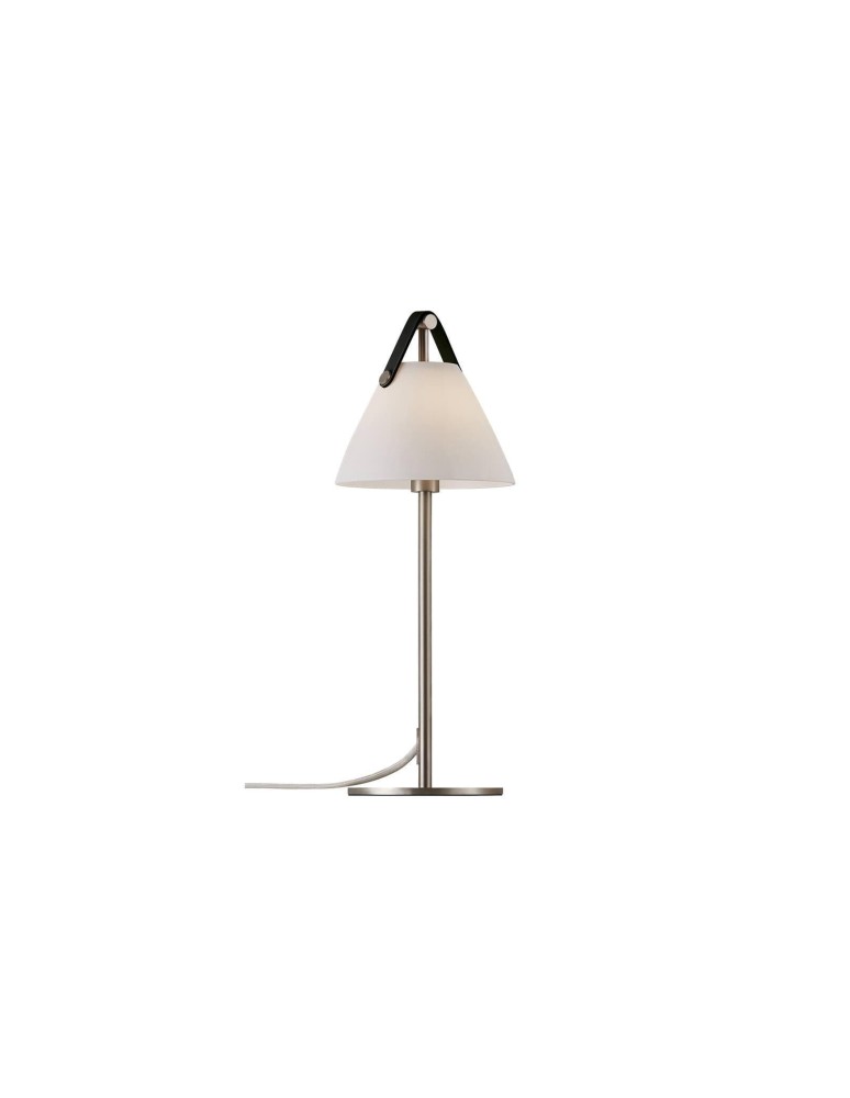 Scandinavian style table lamps - DFTP by NORDLUX STRAP Table Lamp G9 25W Metal Nickel - product kolory-swiatla.pl 5