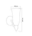 Bathroom wall lamps - Orlicki Design Como IP44 Wall lamp 1xG9 - product 3