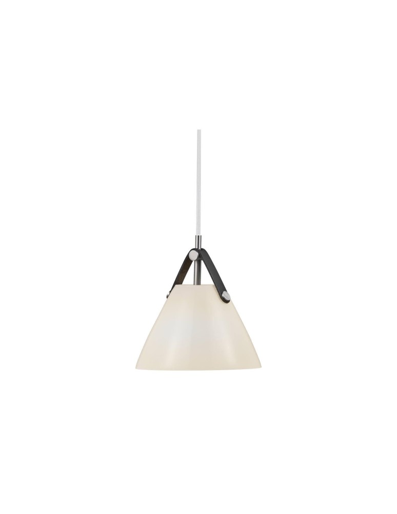 Scandinavian style pendant lamps - DFTP by NORDLUX STRAP Pendant Lamp G9 40W Nickel - product kolory-swiatla.pl 1