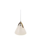 Scandinavian style pendant lamps - DFTP by NORDLUX STRAP Pendant Lamp G9 40W Nickel - product 3
