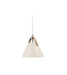 Scandinavian style pendant lamps - DFTP by NORDLUX STRAP Pendant Lamp G9 40W Nickel - product 6