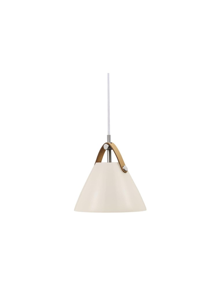Scandinavian style pendant lamps - DFTP by NORDLUX STRAP Pendant Lamp G9 40W Nickel - product kolory-swiatla.pl 6
