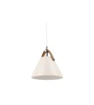 Scandinavian style pendant lamps - DFTP by NORDLUX STRAP Pendant Lamp G9 40W Nickel - product 7