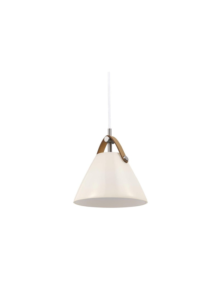 Scandinavian style pendant lamps - DFTP by NORDLUX STRAP Pendant Lamp G9 40W Nickel - product kolory-swiatla.pl 7