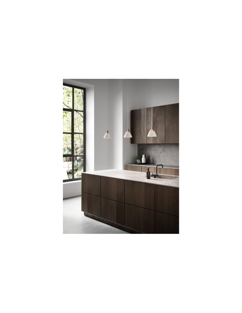 Scandinavian style pendant lamps - DFTP by NORDLUX STRAP Pendant Lamp G9 40W Nickel - product kolory-swiatla.pl 9