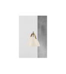 Scandinavian style pendant lamps - DFTP by NORDLUX STRAP Pendant Lamp G9 40W Nickel - product 12