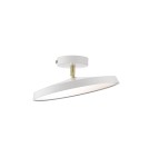 Scandinavian style ceiling lamps - DFTP by NORDLUX ALBA LED Ceiling Lamp Aluminum White - product 1