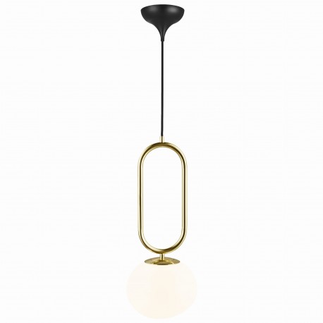 DFTP by NORDLUX Lampa wisząca SHAPES 15W E27 Złoty Szkło/Metal