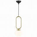 DFTP by NORDLUX Lampa wisząca SHAPES 15W E27 Złoty Szkło/Metal