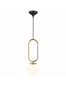 DFTP by NORDLUX SHAPES 15W E27 Gold Glass/Metal Pendant Lamp