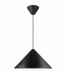 Scandinavian style pendant lamps - DFTP by NORDLUX NONO 50W E27 Black Metal/Plastic Pendant Lamp - product 1