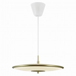 DFTP by NORDLUX Lampa wisząca BLANCHE LED Złoty Metal/Tworzywo