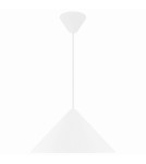 Scandinavian style pendant lamps - DFTP by NORDLUX NONO 50W E27 White Metal/Plastic Pendant Lamp - product 1