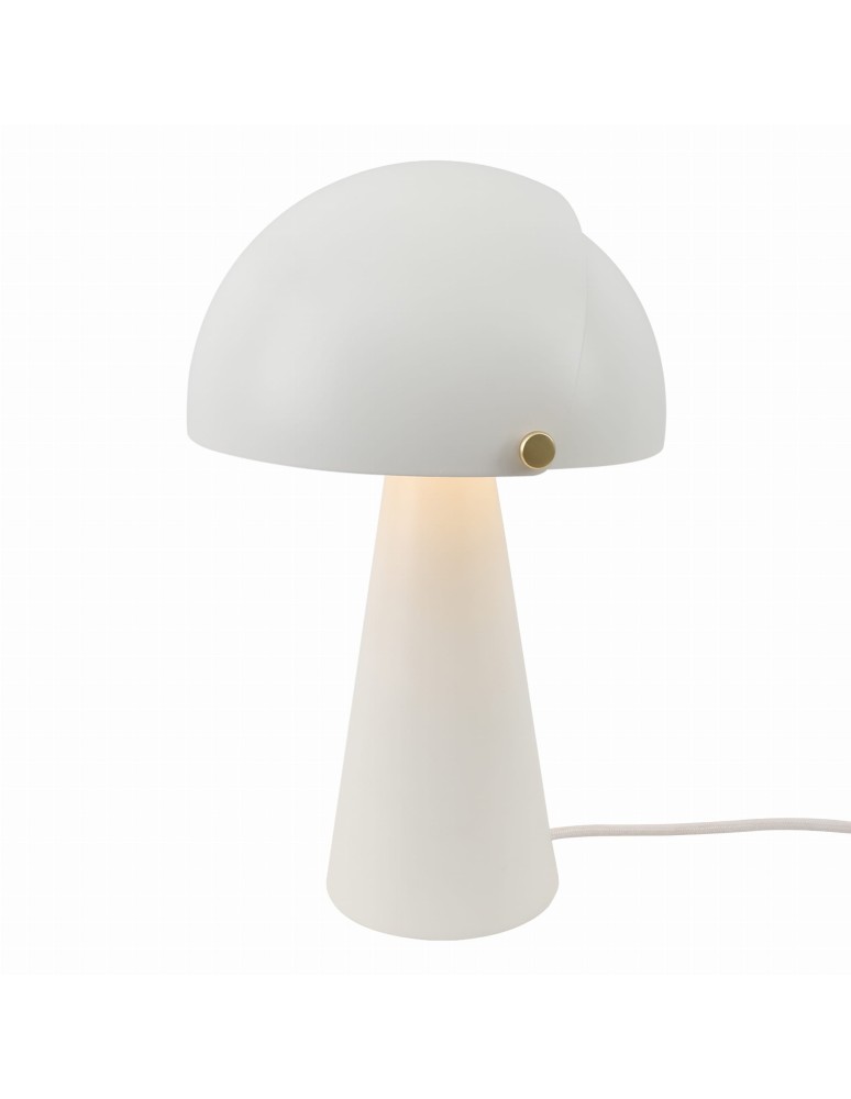 Scandinavian style table lamps - DFTP by NORDLUX ALIGN 25W E27 White Metal/Plastic Table Lamp - product kolory-swiatla.pl 1